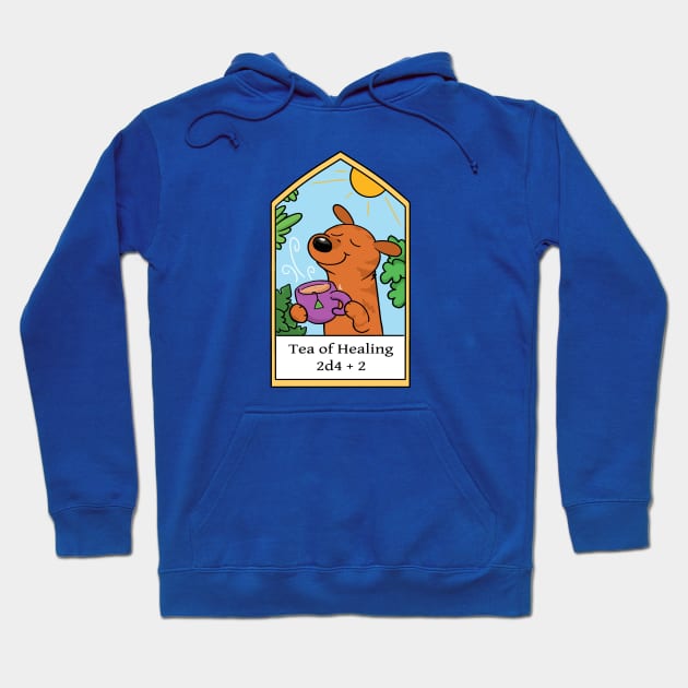 Tea Of Healing Hoodie by DnDoggos